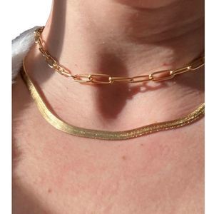 Pika & Bear - "Nirah" Snake Chain Necklace